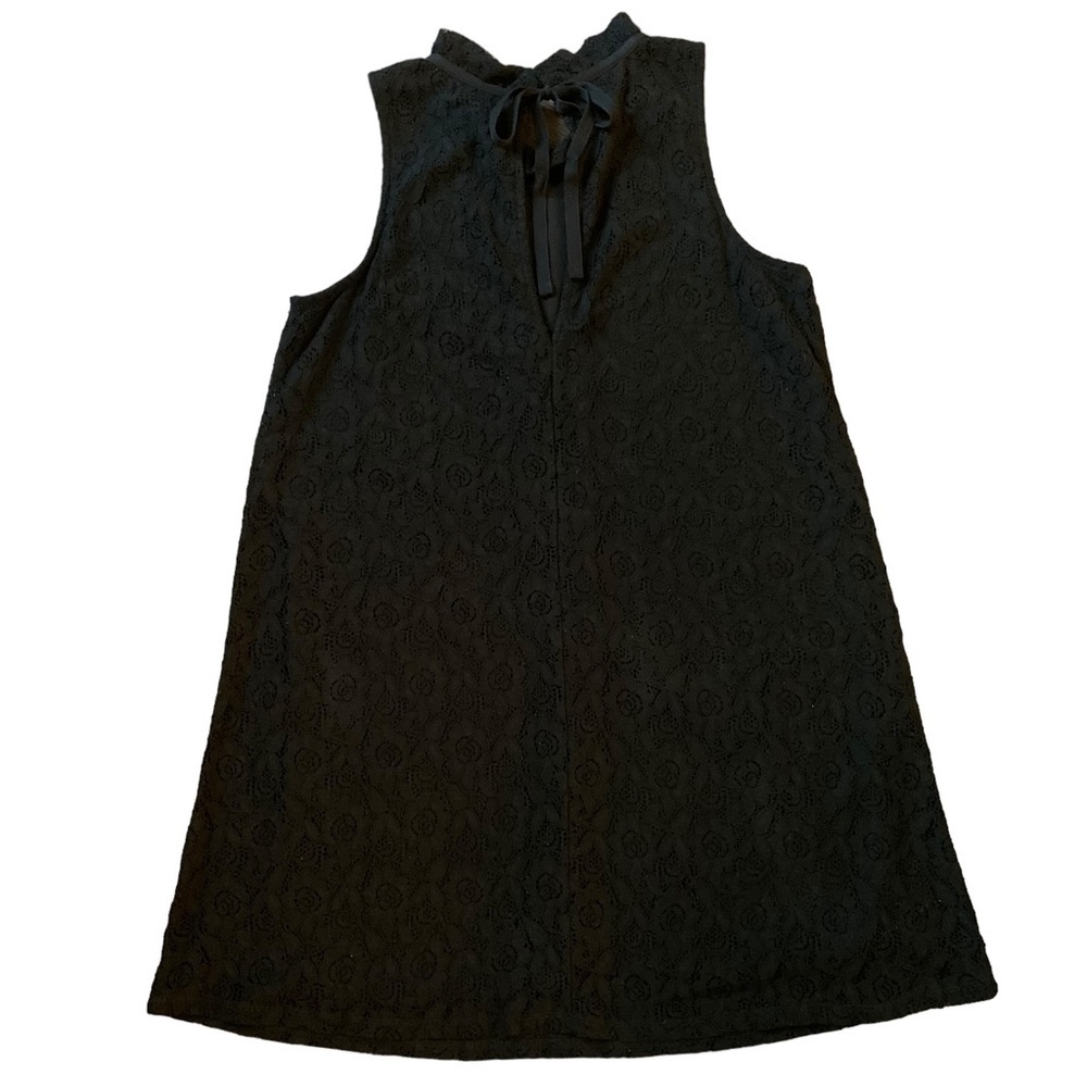 Altar’d State black lace sleeveless little black dress size medium - Picture 3 of 4